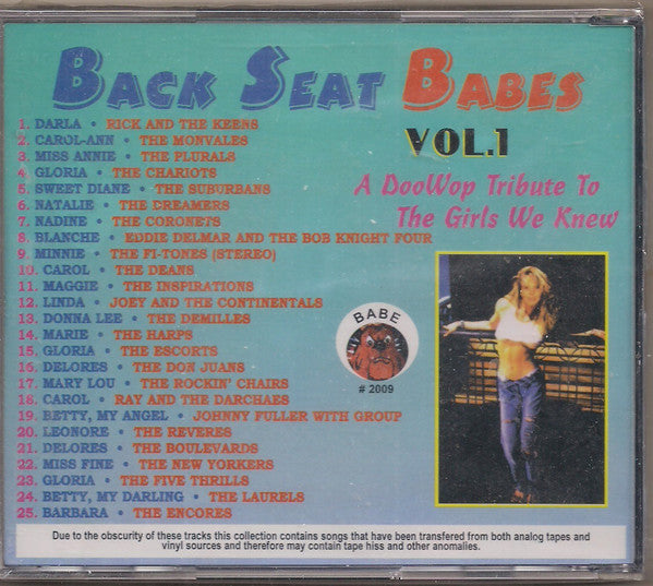 USED CD - Various – Back Seat Babes Vol.1