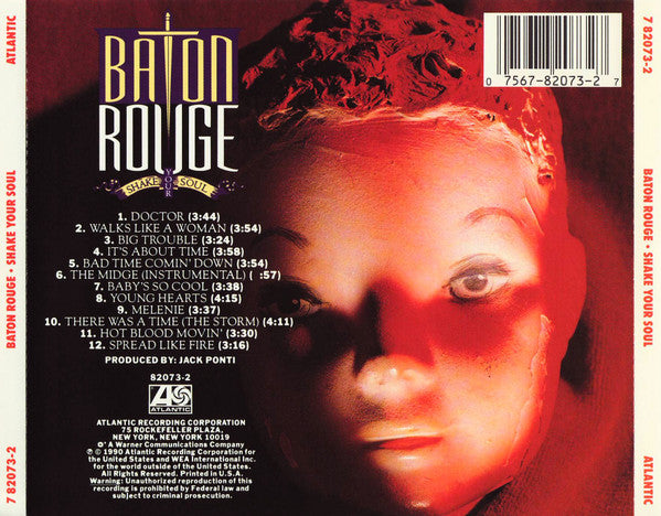 USED CD - Baton Rouge – Shake Your Soul
