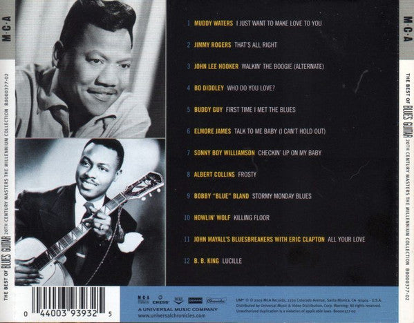 USED CD - Various – The Best Of Blues Guitar