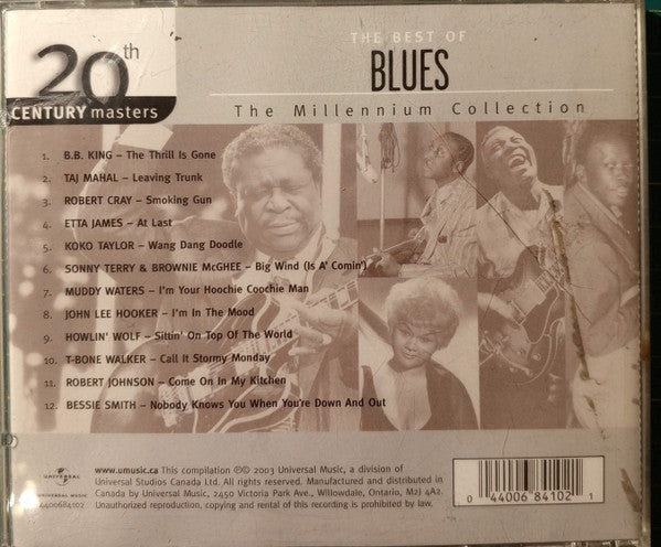 USED CD - Various – The Best Of Blues