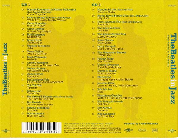 USED 2CD - Various – The Beatles In Jazz - A Jazz Tribute To The Beatles