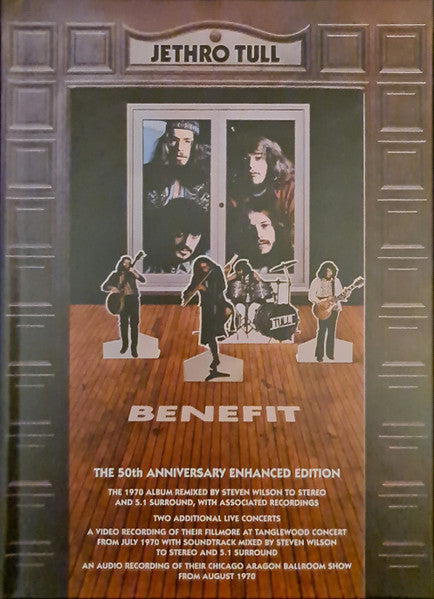 USED 4CD/DVD - Jethro Tull – Benefit (The 50th Anniversary Enhanced Edition)
