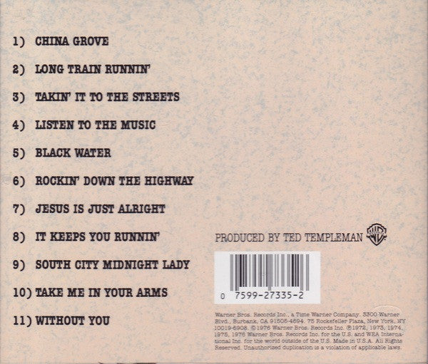 USED CD - The Doobie Brothers – Best Of The Doobies