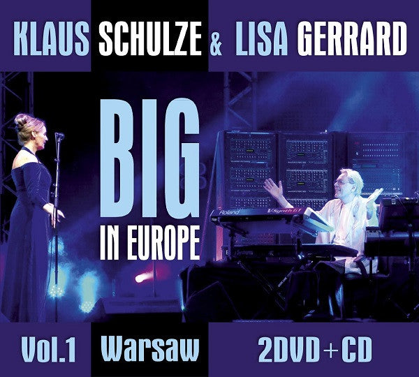 USED 2DVD/CD - Klaus Schulze & Lisa Gerrard – Big In Europe Vol. 1 Warsaw