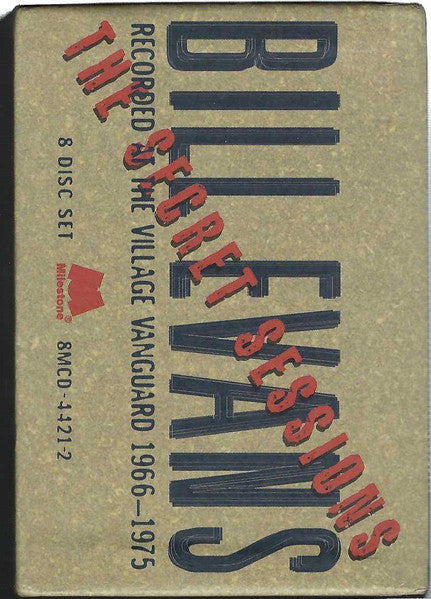 USED 8CD - Bill Evans ‎– The Secret Sessions (Recorded At The Village Vanguard 1966-1975)