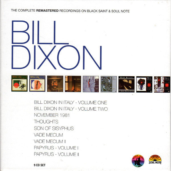 USED 9CD - Bill Dixon – The Complete Remastered Recordings On Black Saint & Soul Note