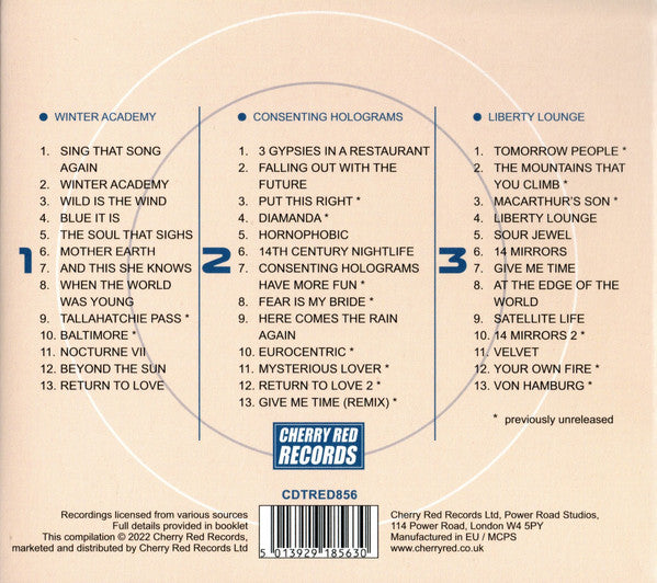 USED 3CD - Billy MacKenzie – Satellite Life (Recordings 1994-1996)