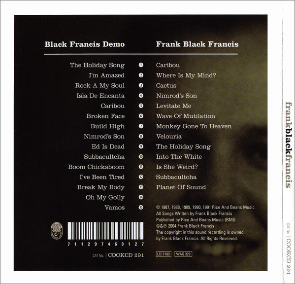 USED 2CD - Frank Black – Frank Black Francis