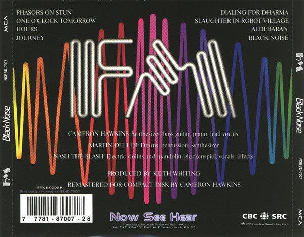 USED CD - FM – Black Noise