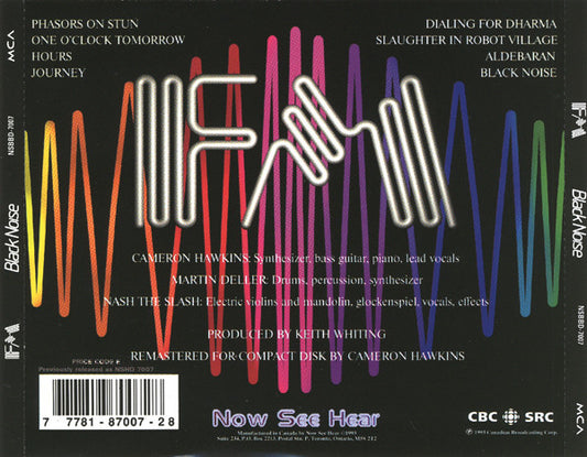 USED CD - FM – Black Noise