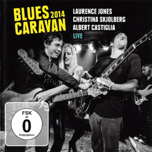 USED CD/DVD - Laurence Jones, Christina Skjolberg, Albert Castiglia – Blues Caravan 2014