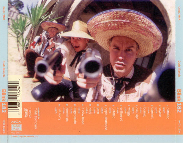 USED CD - Blink 182 – Dude Ranch