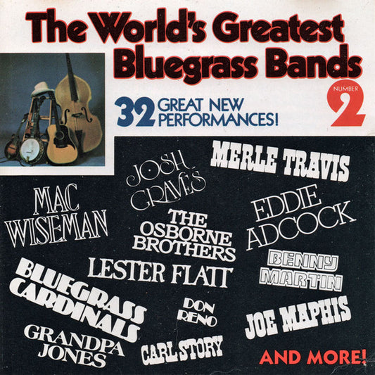 USED CD - Various – The World's Greatest Bluegrass Bands - Number 2