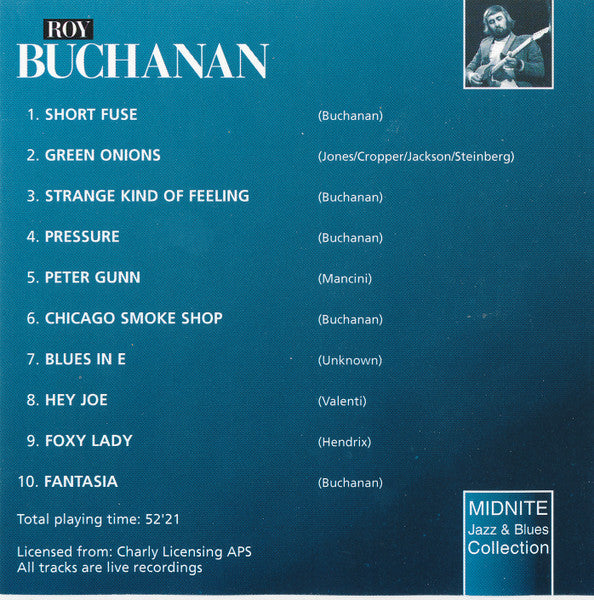 USED CD - Roy Buchanan – Blues In E