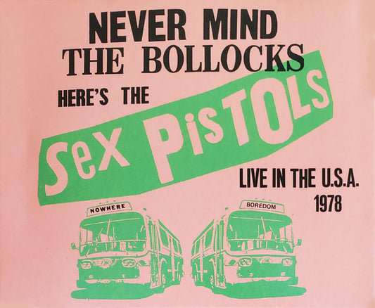 USED 3CD - Sex Pistols – Live In The U.S.A. 1978