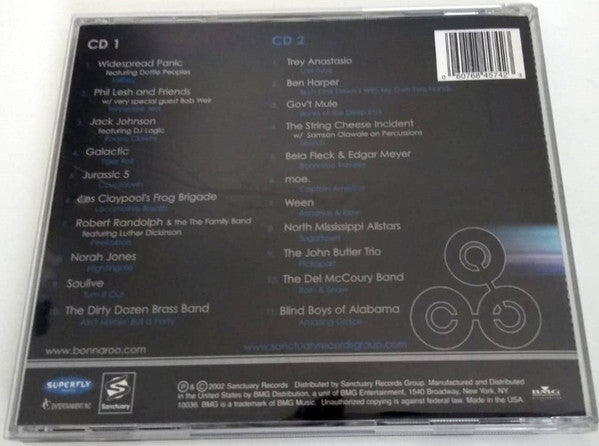 USED 2CD - Various – Live From Bonnaroo 2002