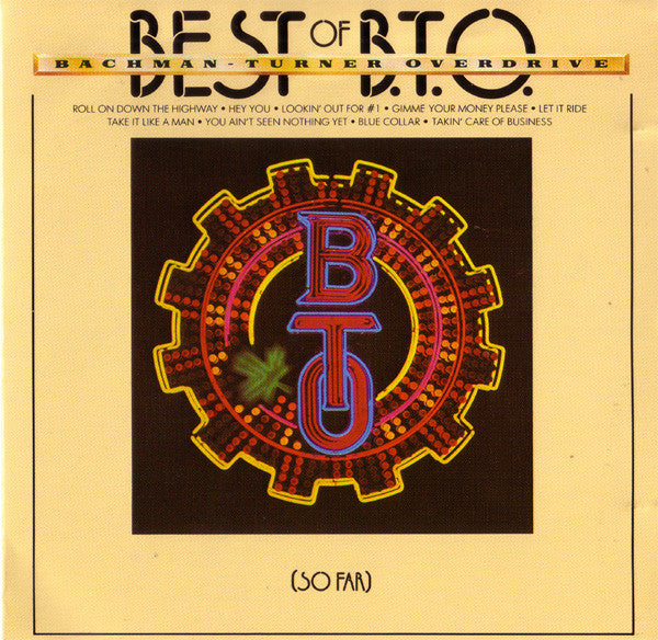 USED CD - Bachman-Turner Overdrive – Best Of B.T.O. (So Far)