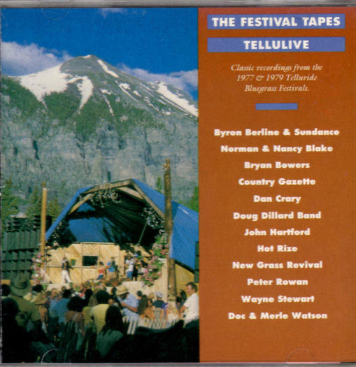 USED CD - Various – The Festival Tapes / Tellulive