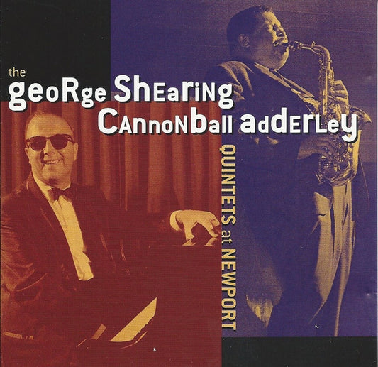 USED CD - The George Shearing Quintet, The Cannonball Adderley Quintet – The George Shearing/Cannonball Adderley Quintets At Newport