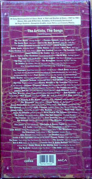 4CD - Various – Chess Rhythm & Roll