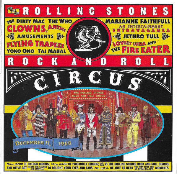 USED CD - The Rolling Stones – The Rolling Stones Rock And Roll Circus