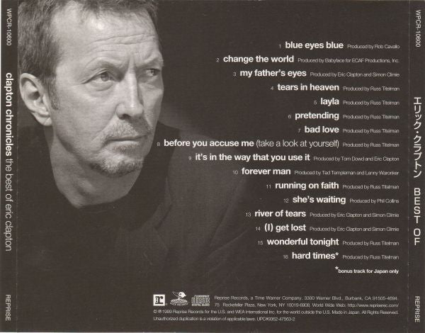 USED CD - Eric Clapton – Clapton Chronicles - The Best Of Eric Clapton