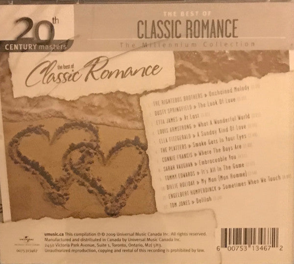 USED CD - Various – The Best Of Classic Romance