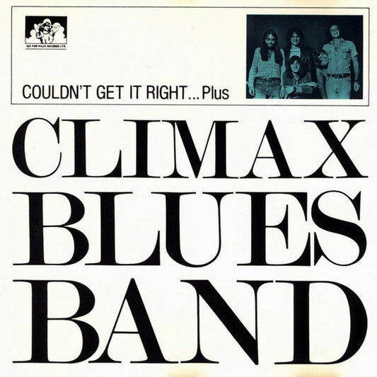 USED CD - Climax Blues Band – Couldn't Get It Right... Plus