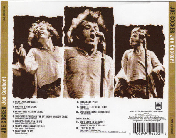 USED CD - Joe Cocker – Joe Cocker!