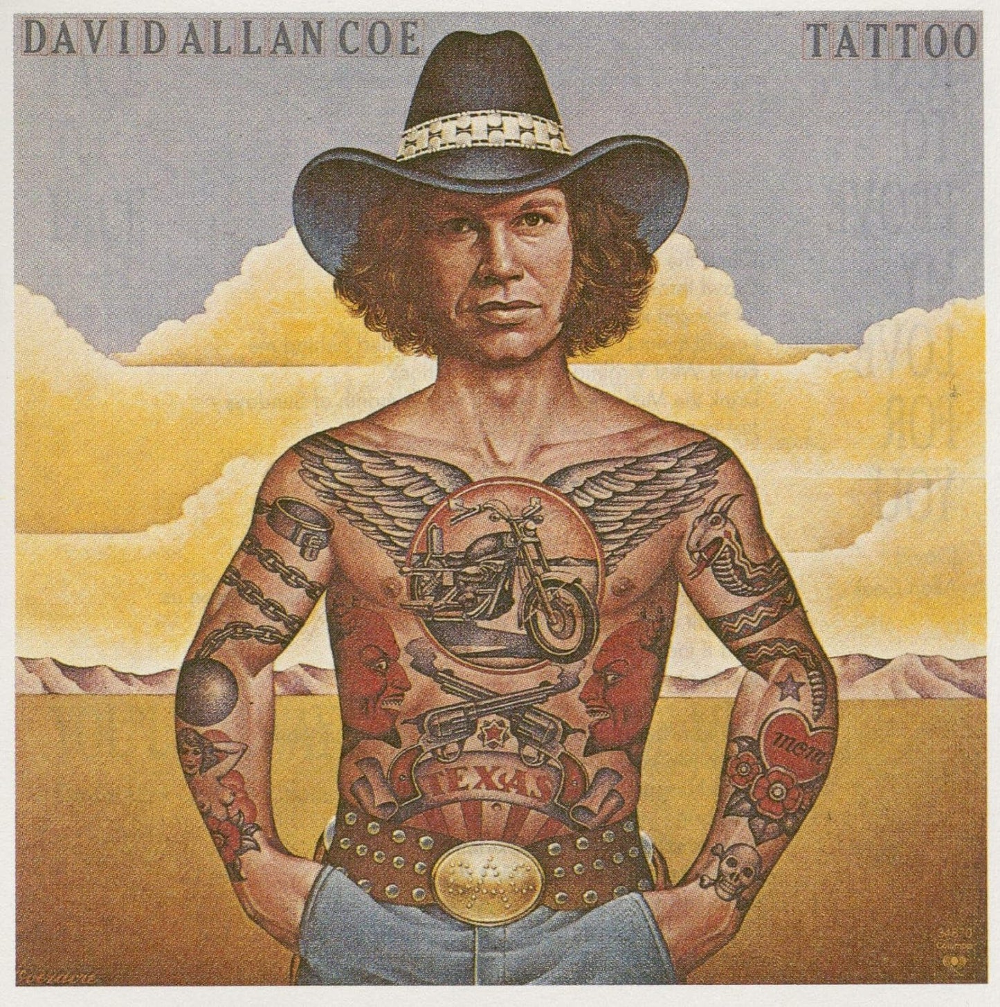 CD - David Allan Coe – Tattoo / Family Album