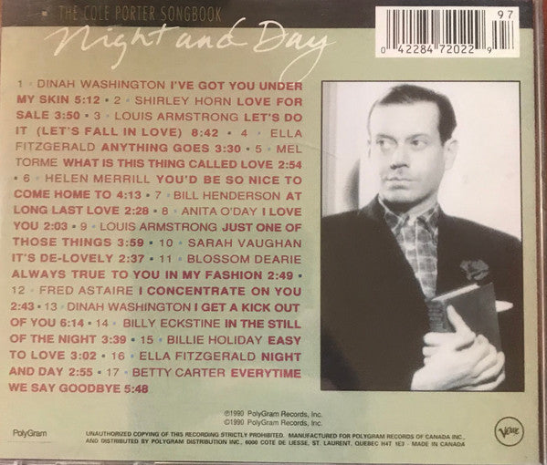 USED CD - Cole Porter – Night And Day - The Cole Porter Songbook