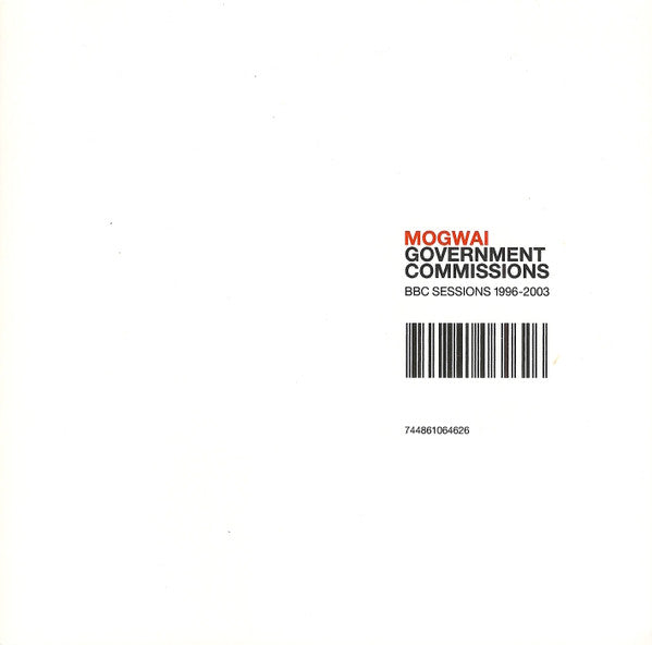 CD - Mogwai – Government Commissions (BBC Sessions 1996-2003)