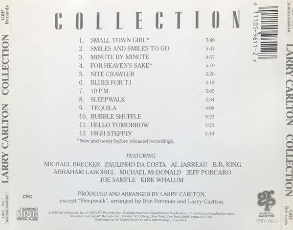 USED CD - Larry Carlton – Collection