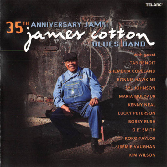 USED CD - James Cotton Blues Band – 35th Anniversary Jam Of The James Cotton Blues Band