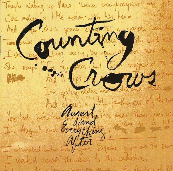 USED CD - Counting Crows – August And Everything After