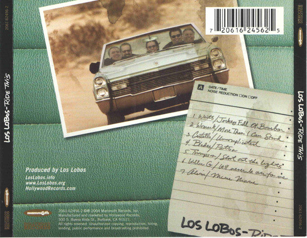 Los Lobos – Ride This - The Covers EP - CD