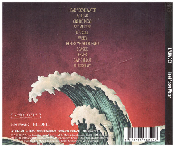 CD - Laura Cox – Head Above Water