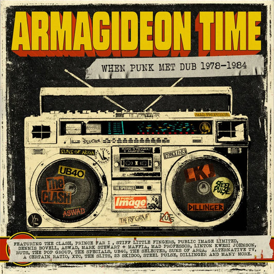 3CD - Various Artists: Armagideon Time - When Punk Met Dub (1978-1984)