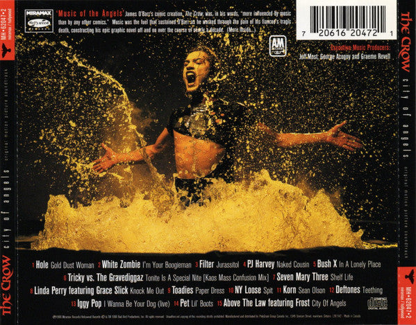 USED CD - Various – The Crow: City Of Angels - Original Motion Picture Soundtrack