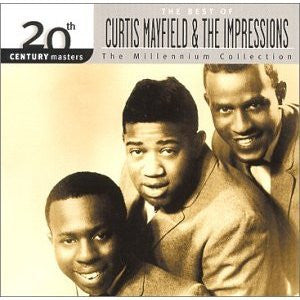 USED CD - Curtis Mayfield & The Impressions – The Best Of Curtis Mayfield & The Impressions