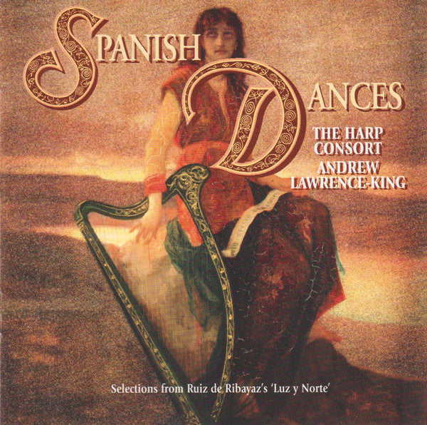 USED CD - Lucas Ruiz de Ribayaz, The Harp Consort, Andrew Lawrence-King – Spanish Dances