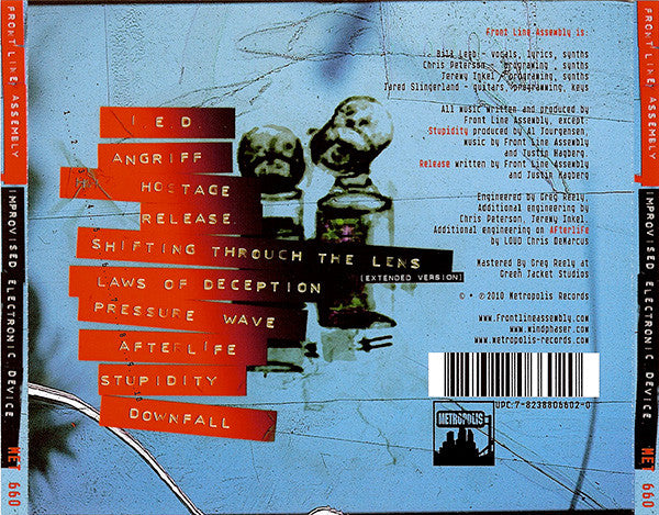 USED CD - Front Line Assembly – Improvised Electronic Device