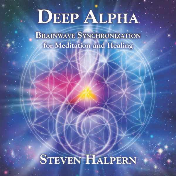 USED CD - Steven Halpern – Deep Alpha - Brainwave Synchronization for Meditation and Healing