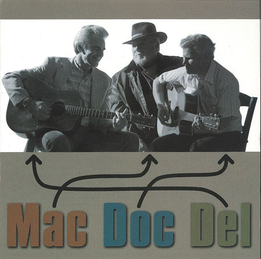 USED CD - Del McCoury, Doc Watson & Mac Wiseman – Mac, Doc & Del
