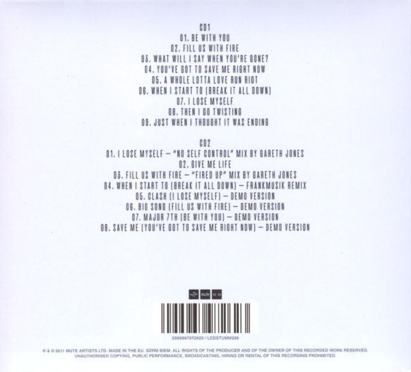 2CD - Erasure – Tomorrow's World