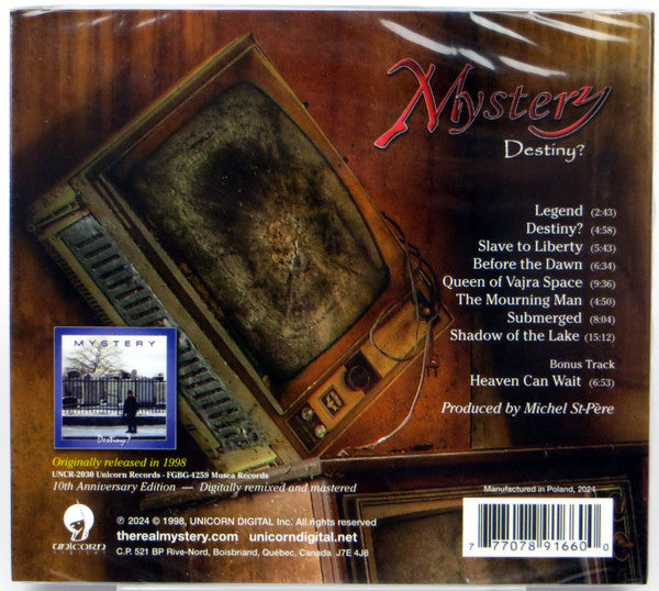 USED CD - Mystery – Destiny?