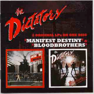 USED CD - The Dictators – Manifest Destiny / Bloodbrothers