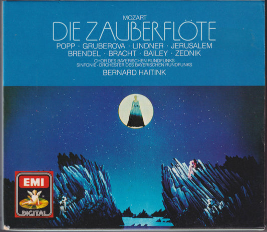 USED 3CD - Mozart, Popp, Gruberova, Lindner, Jerusalem, Brendel, Bracht, Bailey, Zednik, Chor Des Bayerischen Rundfunks, Sinfonie-Orchester Des Bayerischen Rundfunks, Bernard Haitink – Die Zauberflöte