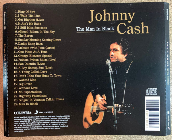USED CD - Johnny Cash – The Man In Black: The Definitive Collection