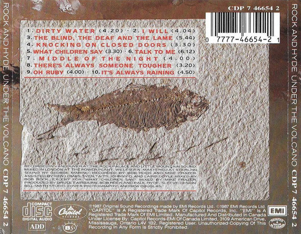 USED CD - Rock And Hyde – Under The Volcano